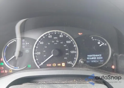 2016 Lexus Ct 200H z USA, uszkodzony, nr VIN JTHKD5BH7G2261412